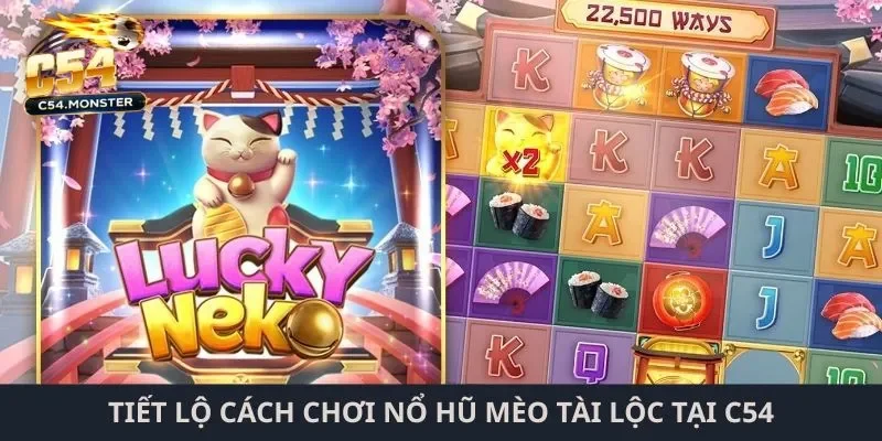 Nổ hũ mèo tài lộc C54 Tiết lộ cách chơi nổ hũ mèo tài lộc tại C54